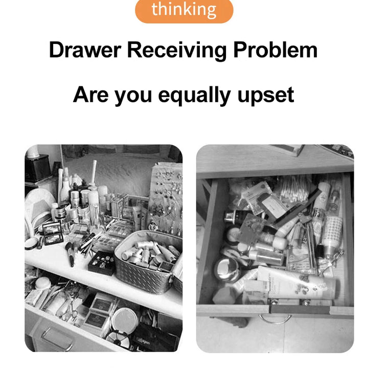 Drawer Organizer 4-Piece Set – Clothes and Accessories