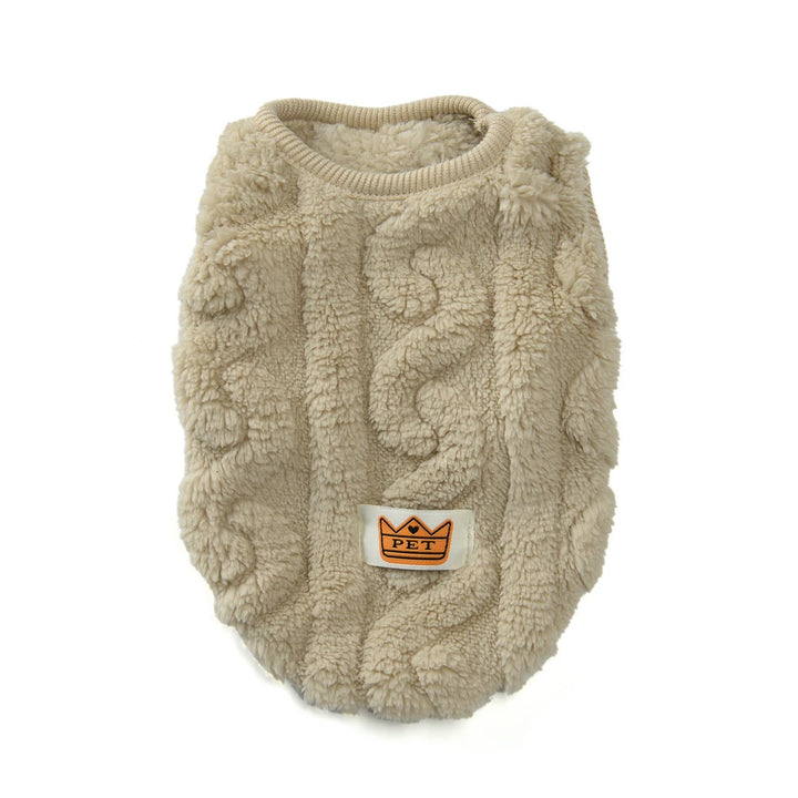 Soft Fleece Cat Jacket – Autumn/Winter Casual Style Pet Clothing | Holapet