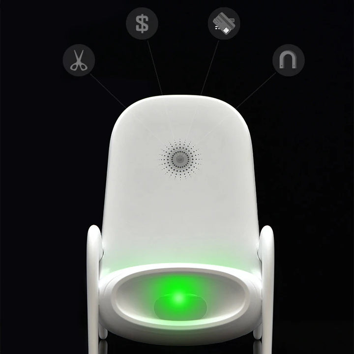 3-in-1 Chair-Shaped Wireless Charger & Phone Stand