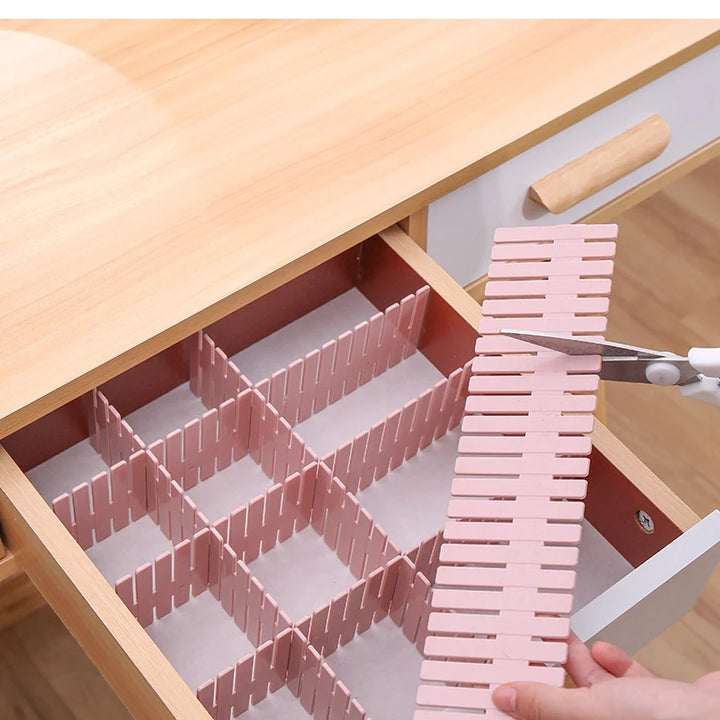 Drawer Organizer 4-Piece Set – Clothes and Accessories