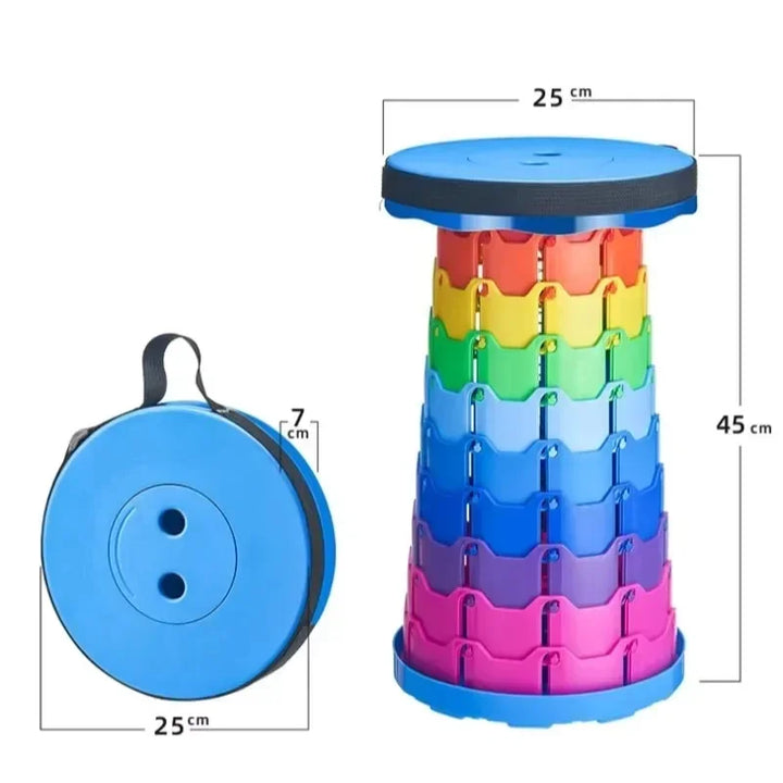 Compact Telescopic Chair – Perfect for Camping, Beach & Fishing