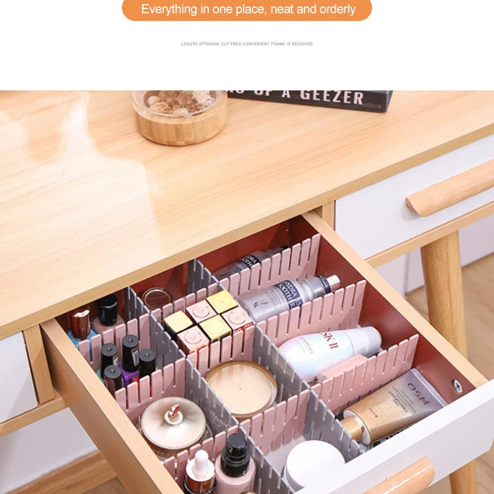Drawer Organizer 4-Piece Set – Clothes and Accessories