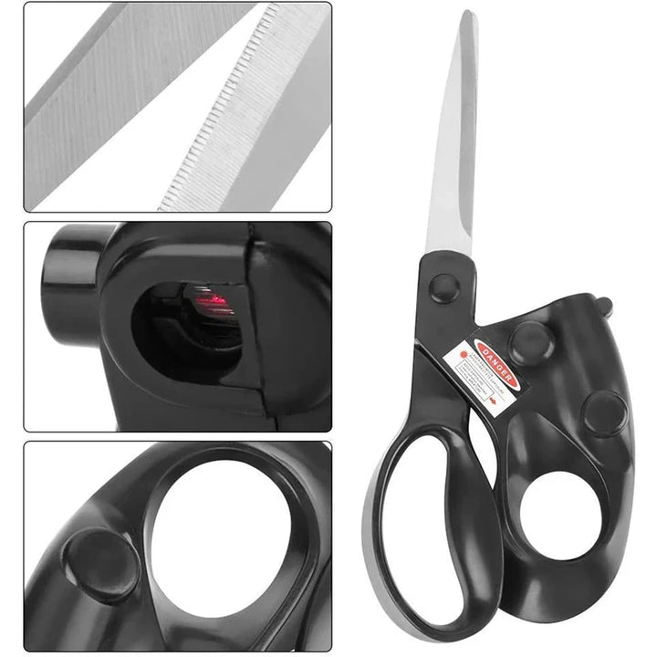 Professional Scissors with Precision Laser Guide – Straight Cut Tool