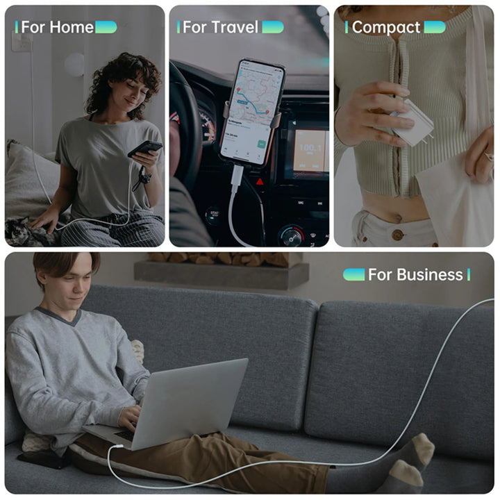 40W USB-C Fast Charger – Portable, Safe, and USB PD Compatible | QWQ