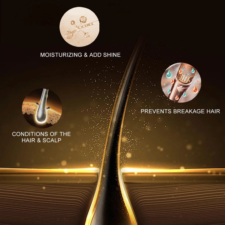 Deep Wave Control Pomade Shampoo Kit Biotin Prevent Hair Loss Edge Control Gel Sport Strong Hold Wave Hair Gel For African Men