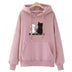 Korean Fashion Loose Top with Thick Velvet Lining